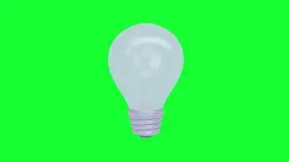 Bulb Animation - Green Screen Video - Stock Video Footage - No Copyright Animated Videos