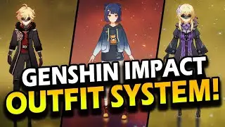 HOW GENSHIN IMPACT CHARACTER COSTUMES SYSTEM COULD LOOK LIKE