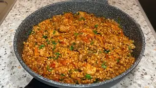 Вкуснейшая Гречка с Мясом на сковороде - просто и вкусно на каждый день