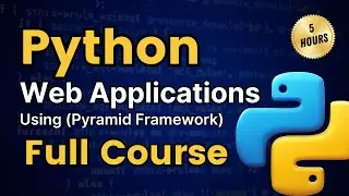 Python Web Development Full Course 🐍 Web Application With Python 💥 with Pyramid Framework