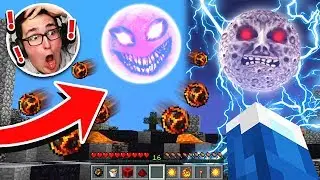 24 HOUR LUNAR MOON AND RED SUN MINECRAFT CHALLENGE!