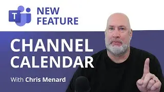 Channel Calendar in Teams - New Feature