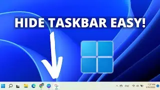 Hide Windows 11s Taskbar on Secondary Monitors! (in 1-minute)