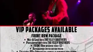 The Isley Brothers - VIP Packages