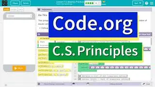 Code.org Lesson 7.4 Libraries Practice | Tutorial with Answers | Unit 7 C.S. Principles (7.5 2020)