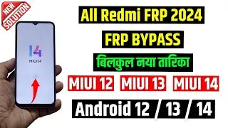 Redmi 10/ Redmi 10 Power / Redmi 10c Frp Bypass 2024 | All Redmi Frp Bypass New Trick January 2024