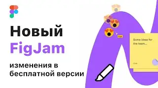 Обновление Фигмы 2021. Изменения в бесплатной версии, FigJam