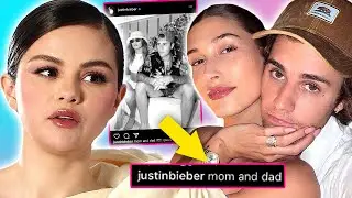 Justin Bieber HINTS Hailey Bieber is PREGNANT + Selena Gomez DRAGS self in THIS TikTok