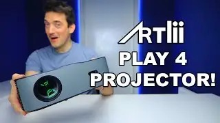 ARTLII PLAY 4 FULL HD LED PROJECTOR REVIEW!