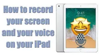 AUDIO FIXED! How to record your iPad screen with Voiceover for YouTube