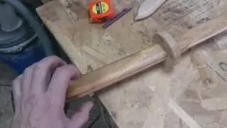Катана из ясеня!