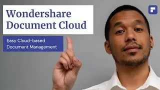 Wondershare Document Cloud - Easy Cloud-based Document Management #Cloudstorage #Signpdf