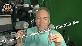 Review Of the Samson Q2U Microphone