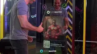 AI Face Swap Feature Demoed by Foto Master's Mirror X Booth | Unveiling at PBX 2024