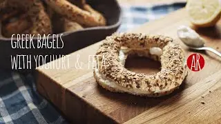 How to Make Koulouri of Thessaloniki - Greek Bagels Recipe with a Twist / ASMR Cooking