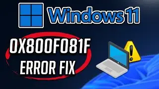 How to Fix .Net Framework 3.5 Error 0x800f081f in Windows 11/10 - [2024]