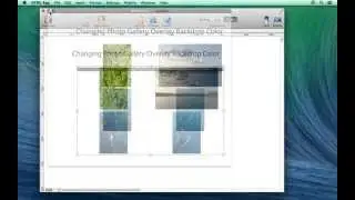 How to change photo gallery overlay backdrop color using HTML Egg for Mac