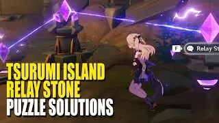 Genshin Impact Tsurumi Island: Shirikoro Peak Relay Puzzle Guide