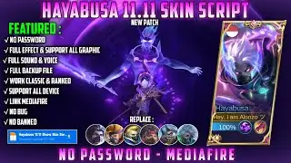 Hayabusa 11.11 Shura Skin Script Full Effect Voice No Password Mediafire Update Novaria Patch