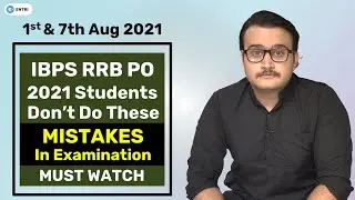 IBPS RRB PO PRE 2021 EXAM ANALYSIS | DONT DO THESE MISTAKES | MAXIMIZE YOUR SCORE | RRB PO PRELIMS