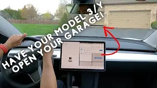 Program Your Model 3 / Y To Open Your Garage Door - No Tesla HomeLink Needed