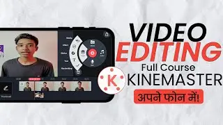 How To VIDEO EDITING in Mobile!! || Kinemater Video Editing in Hindi || YouTube Video Editing🔥