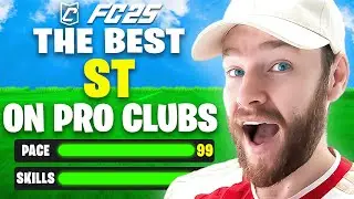 EA FC 25 PRO CLUBS - BEST STRIKER BUILD.....BEST *STARTER* META ST/CF BUILD (TIPS/TRAITS)