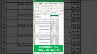 ❤Умная нумерация строк где есть данные ❤Правильная нумерация строк в #excel #эксель  #shorts #ексель