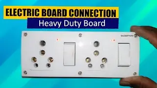 Electric Board Wiring Connection | Heavy duty Electric Double Combined Board