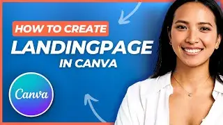 Learn How to Create a Landingpage with Canva in 3 Minutes | Easy Beginner Tutorial