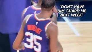 *FULL AUDIO* Kevin Durant Tells Austin Reaves To Not “Guard Him Next Week” After A Bucket!👀