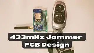 Custom 433mHz Jammer PCB Design