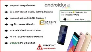 Android Update Mi A1 | Android One | 10.or G oreo update| WhatsApp  Black Dot bug