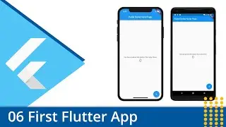 Flutter Tutorial - 06 Build a First Flutter App