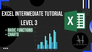 Microsoft Excel Intermediate Tutorial - Level 3 - Learn Excel quick and easy - Charts and Functions