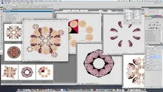 create mandalas by combining layers