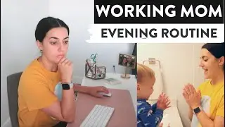 Working Mom After Work and Evening Routine Vlog