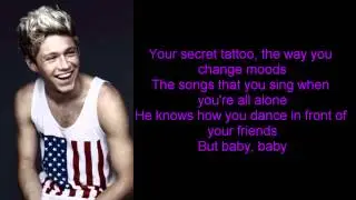 One Direction - Does He Know (Lyrics + Pictures)