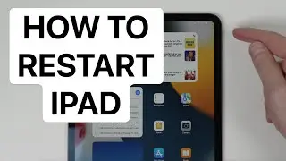 How To Restart iPad - Reboot, Hard Restart, Reset Apple iPad