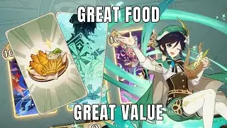 Venti Electro Charged Gets Stronger With Fish and Chips! | Genshin TCG