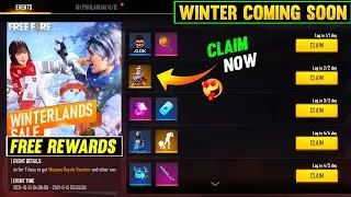 CLAIM FREE FIRE WINTERLAND REWARDS | WINTER EVENT FREE FIRE | WITERLAND EVENT 2021