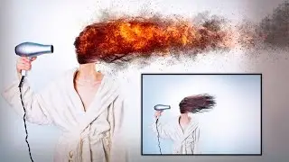 Photoshop Tutorial | Fire Storm Photo Effect Photoshop Action | Tasty Tutorials