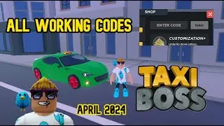 All Working Codes In Taxi Boss (Roblox) (April 2024)