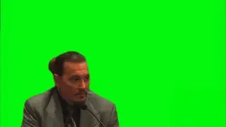 Green Screen Johnny Depp vs ￼Amber Heard “and she tried to blame it on the dogs” with poop effects