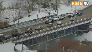 ДТП на Байновском мосту 17.11.2021 г.