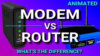 Modem vs Router - What's the difference?