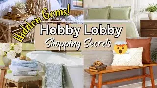 Hidden Gems at Hobby Lobby! Overlooked Decor You NEED to See | Shopping Secrets | Shop with Me