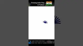 India Flag in Python 🇮🇳