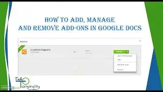 Learn to add and manage Google Add-ons in Google Docs