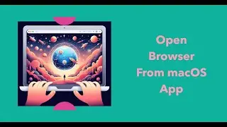 How to Open Browser from a Native macOS app using NSWorkSpace